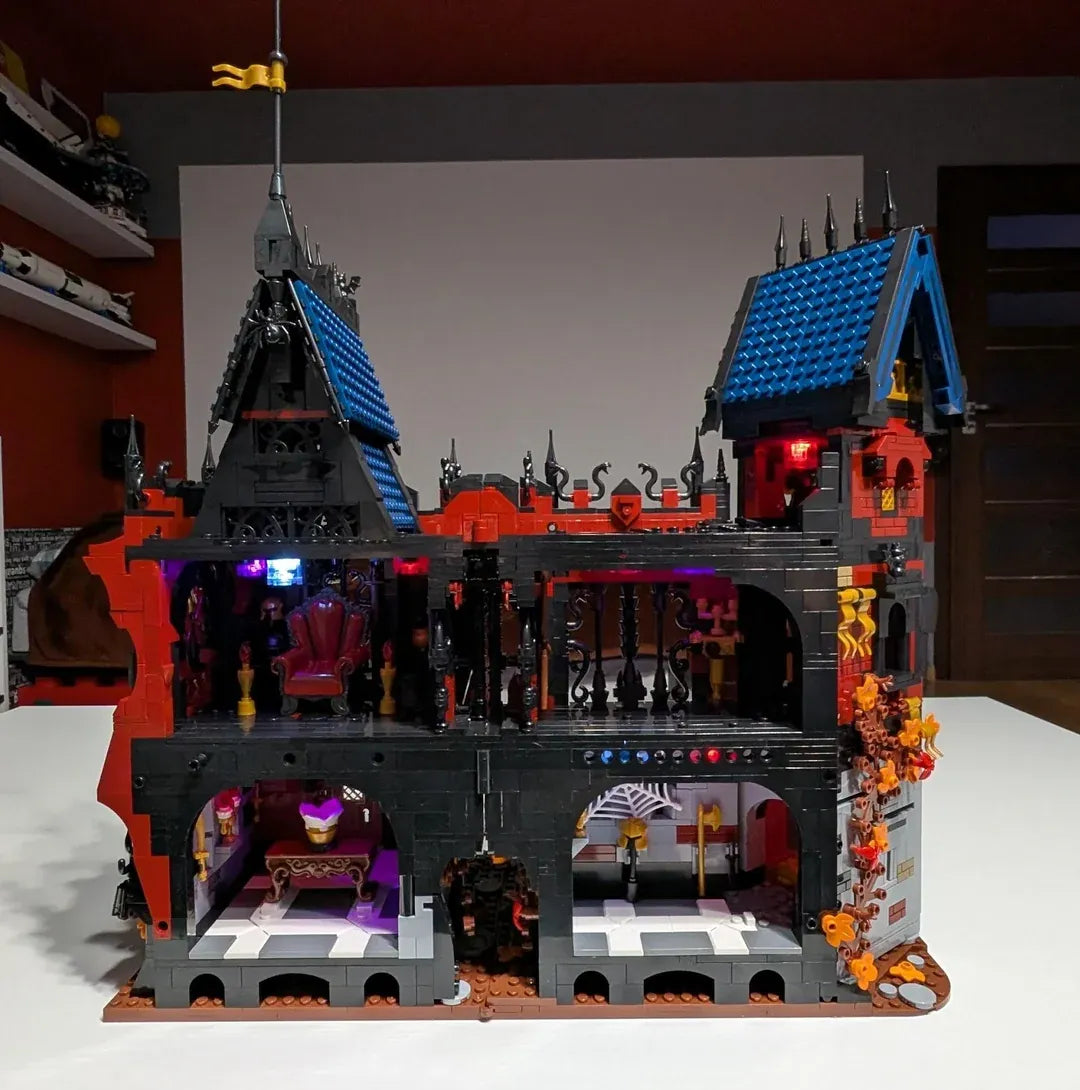 Brick MOC Vampire Draculas Castle | 3900pcs - Brick Car Merchant