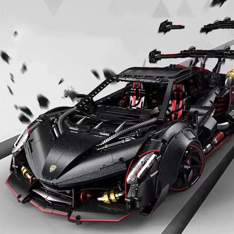 LEGO MOC Lambo One-Offs Turbocharged | 3089pcs - Brick Car Merchant