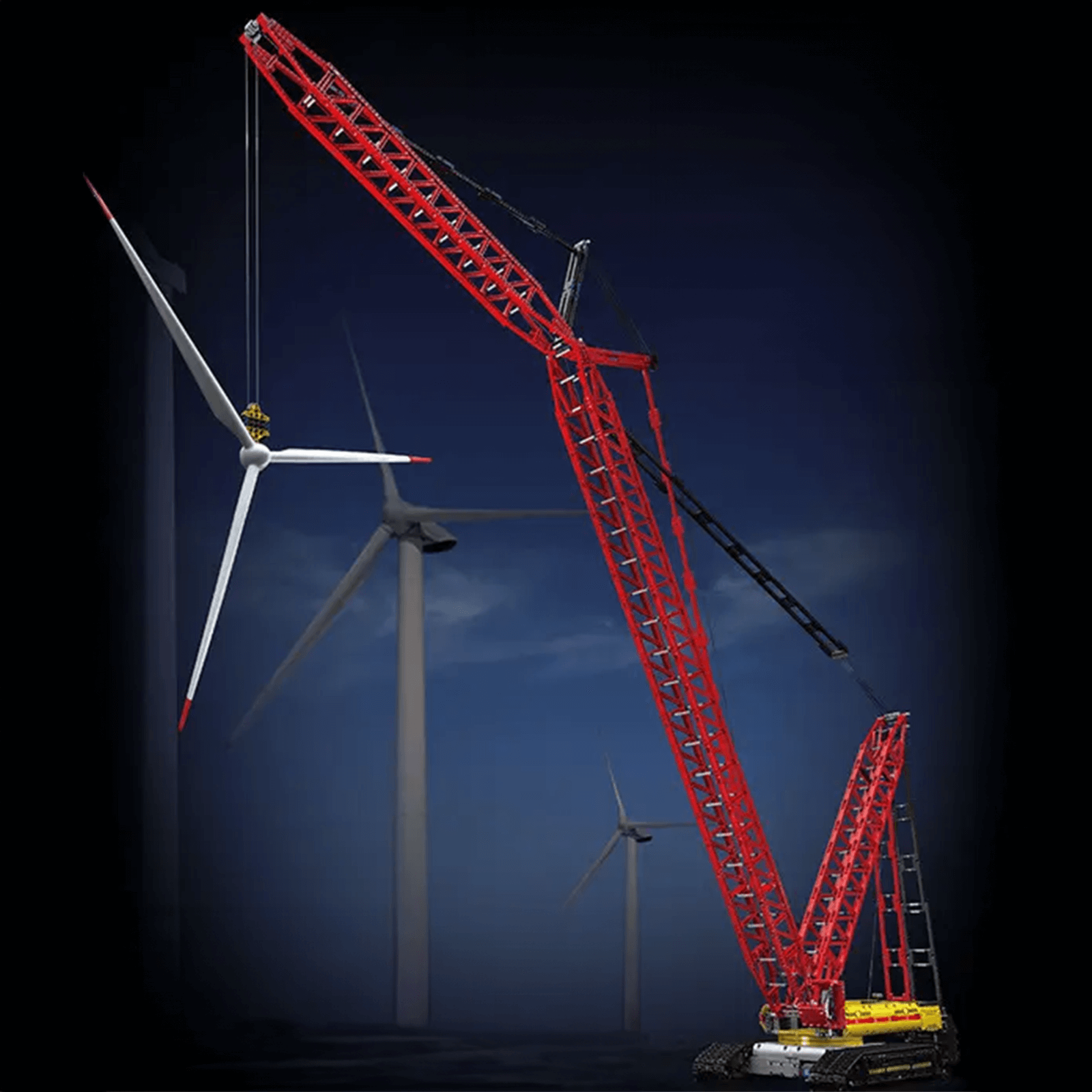 LEGO MOC Heavy Lift Crawler Crane | 4318pcs - Brick Car Merchant