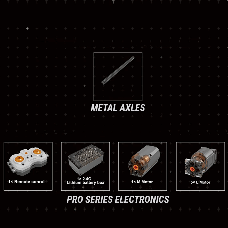 LEGO MOC Heavy Lift Crawler Crane | 4318pcs - Brick Car Merchant