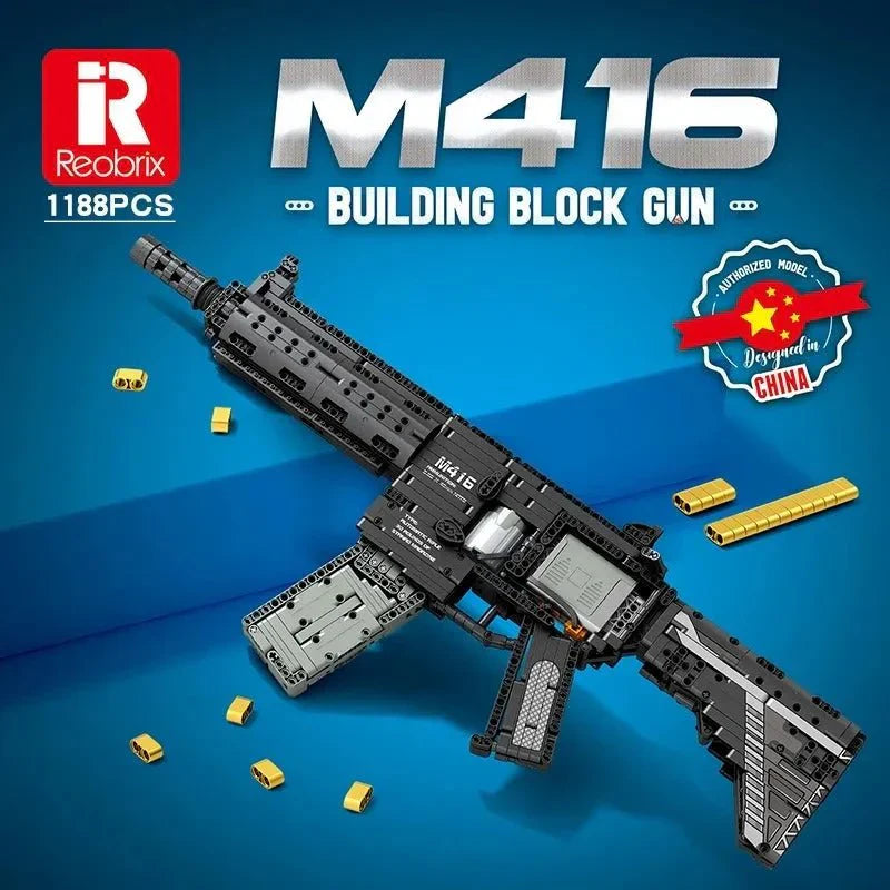 Brick MOC M416 | 1188pcs - Brick Car Merchant