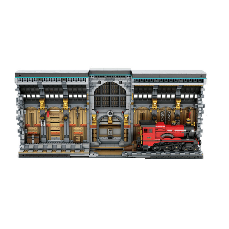 Brick MOC Magic Station | 3059pcs - Brick Car Merchant