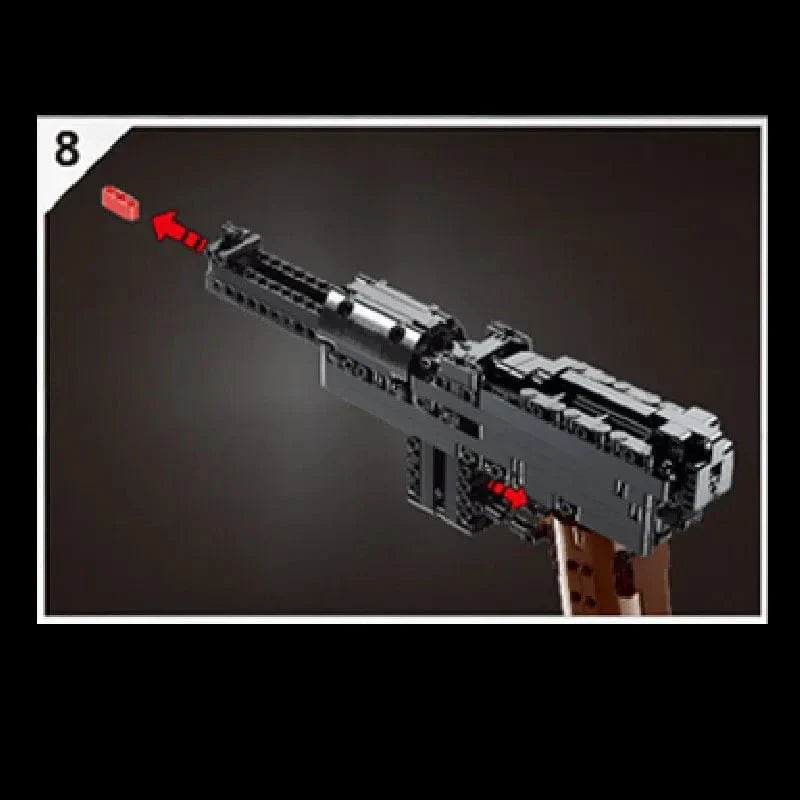 Brick MOC Mauser C96 | 368pcs - Brick Car Merchant
