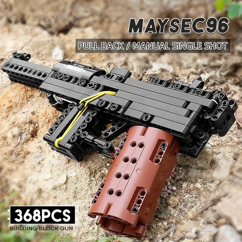 Brick MOC Mauser C96 | 368pcs - Brick Car Merchant