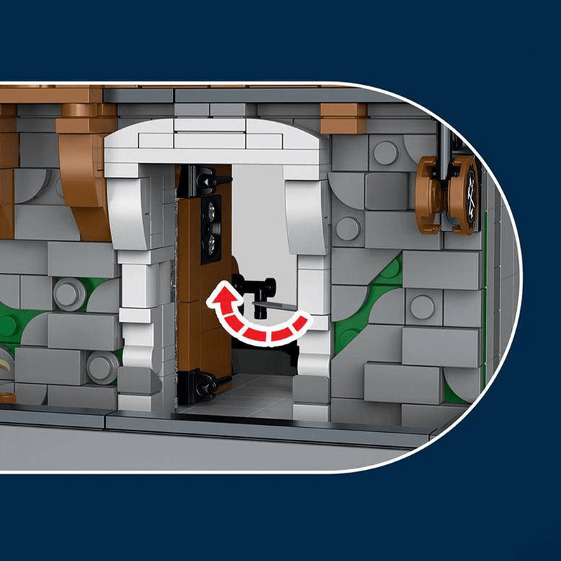 Brick MOC Medieval Blacksmith | 1990pcs - Brick Car Merchant