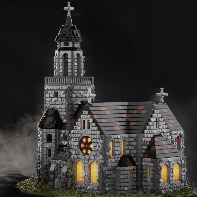Brick MOC Medieval Cathedral | 6675pcs - Brick Car Merchant
