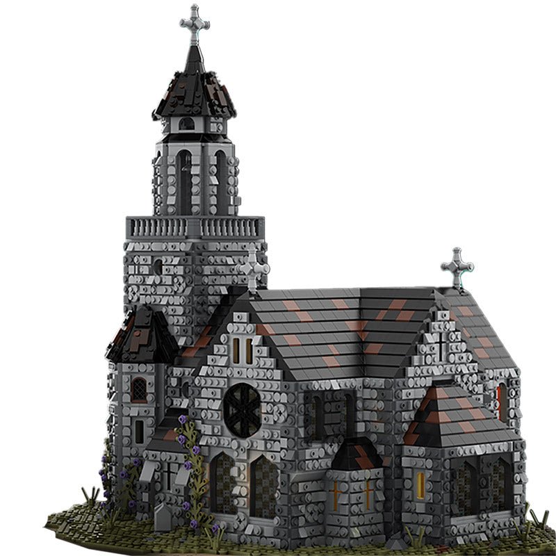 Brick MOC Medieval Cathedral | 6675pcs - Brick Car Merchant