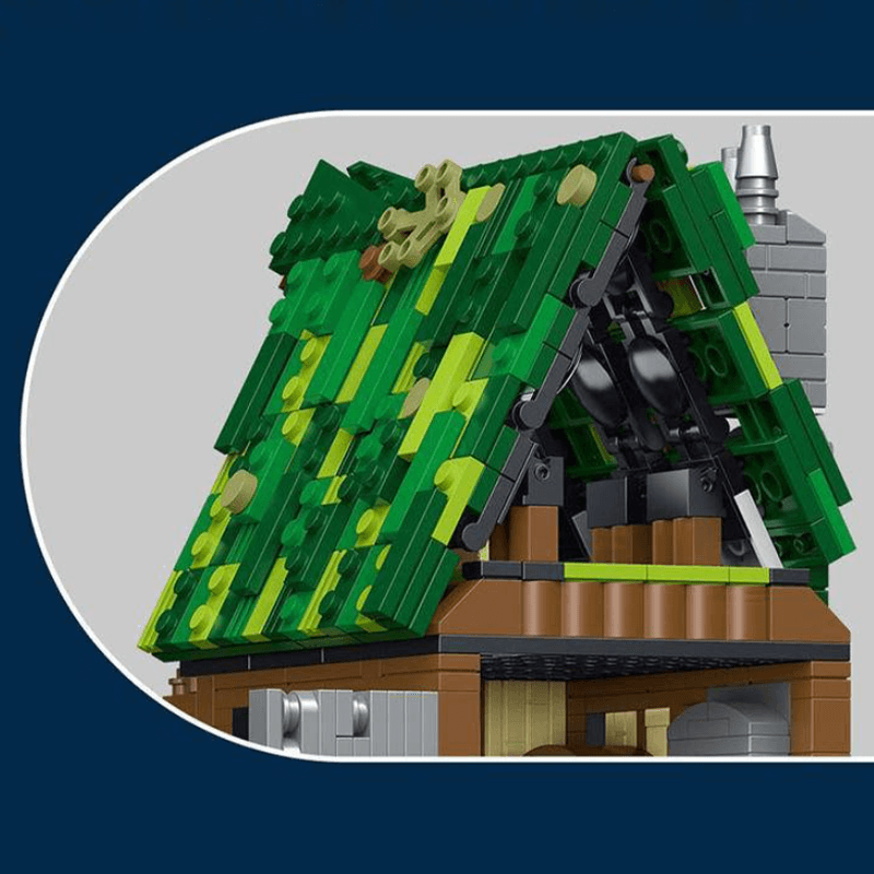 Brick MOC Medieval Tavern | 1871pcs - Brick Car Merchant