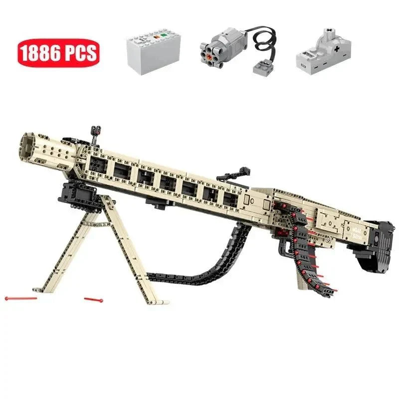 Brick MOC MG24 Electric Machine | 1886pcs - Brick Car Merchant
