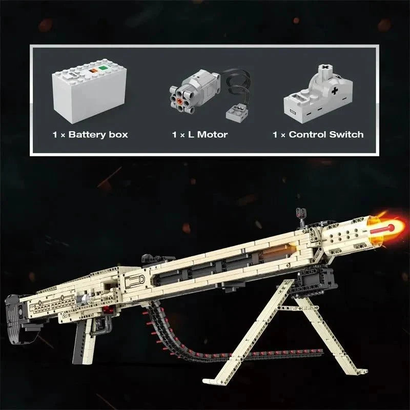 Brick MOC MG24 Electric Machine | 1886pcs - Brick Car Merchant