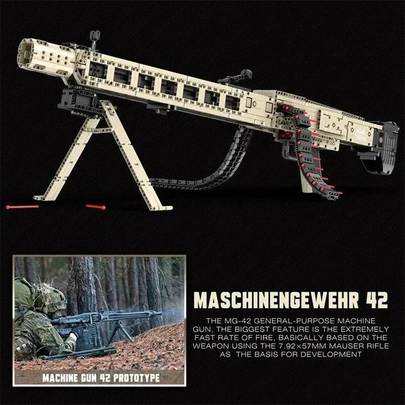 Brick MOC MG24 Electric Machine | 1886pcs - Brick Car Merchant