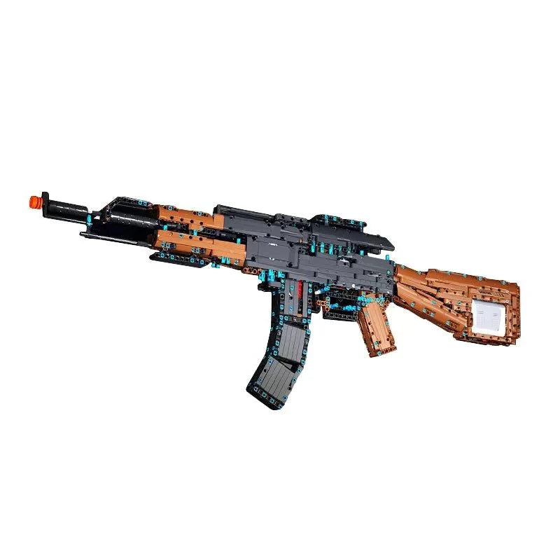 Brick MOC Military AK47 | 1179pcs - Brick Car Merchant