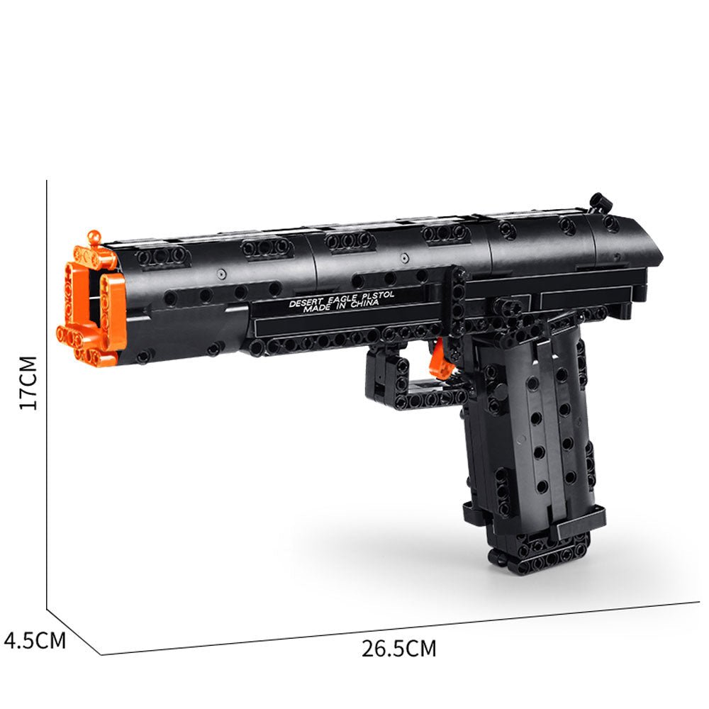 Brick MOC Military Desert Eagle | 563pcs - Brick Car Merchant