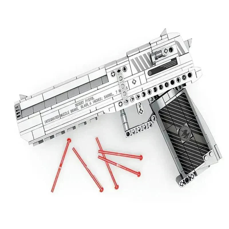 Brick MOC Military Desert Eagle | 408pcs - Brick Car Merchant