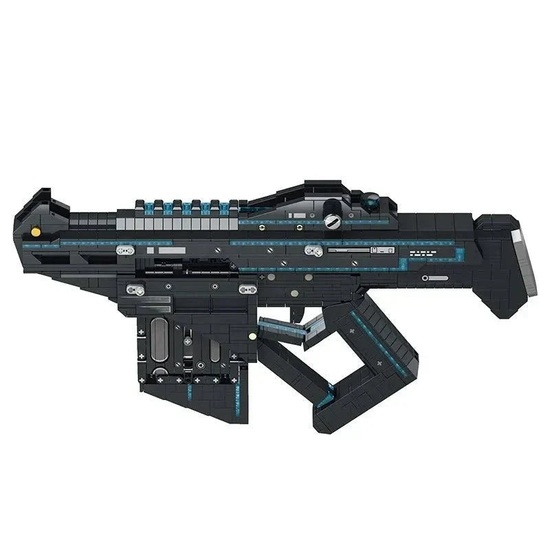 Brick MOC Military Motorized Burst SMG | 1508pcs - Brick Car Merchant
