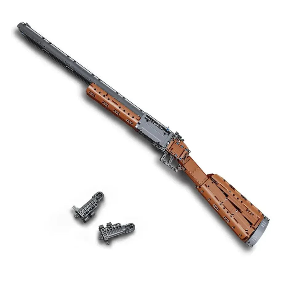 Brick MOC Military Motorized Double-Barreled Shot | 1015pcs - Brick Car Merchant