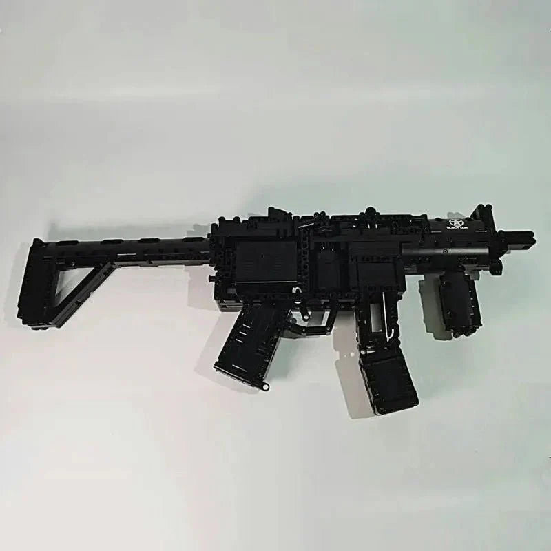 Brick MOC Military Motorized MP5 SMG | 796pcs - Brick Car Merchant