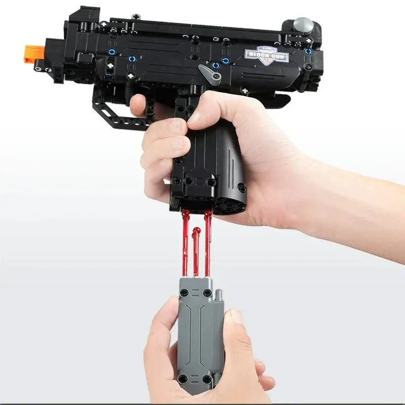 Brick MOC Military UZI SMG | 359pcs - Brick Car Merchant