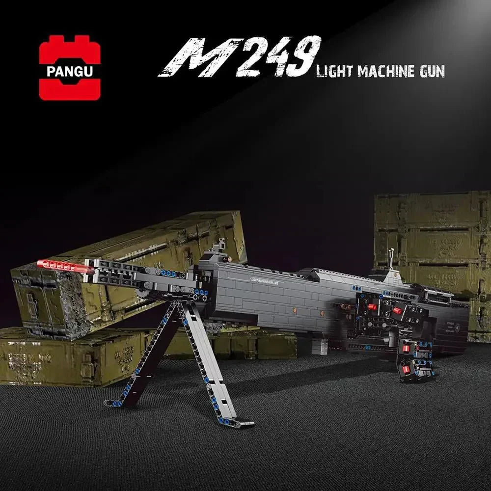 Brick MOC Motorized Burst Light Machine | 1408pcs - Brick Car Merchant