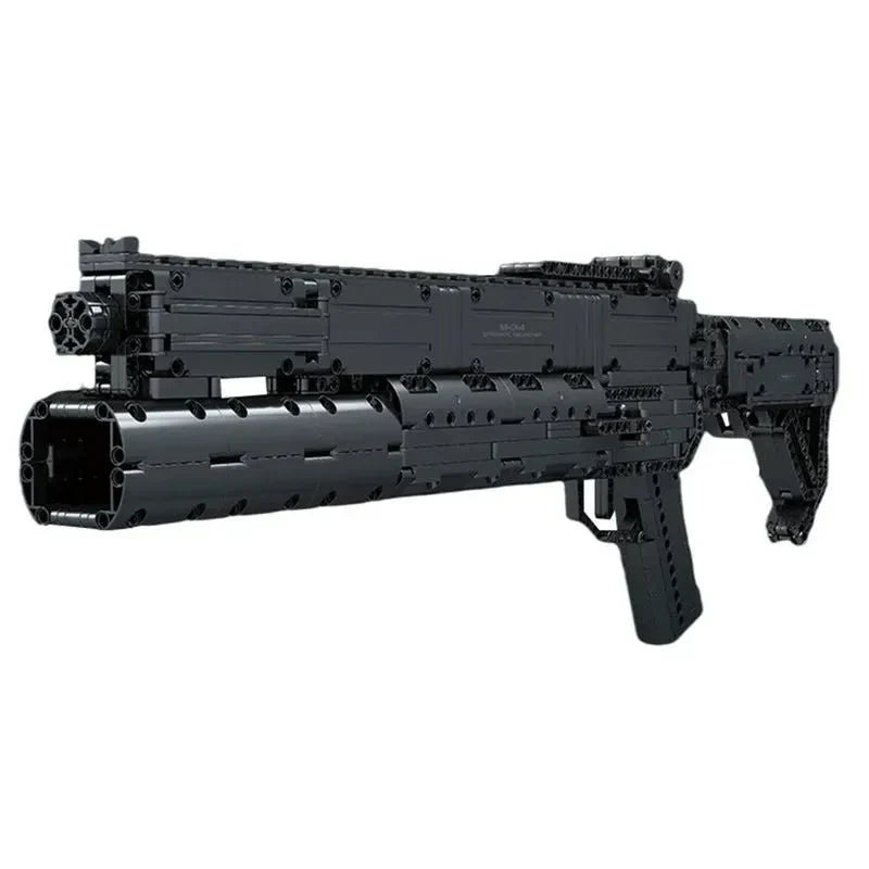Brick MOC Motorized Grenade Launcher | 1333pcs - Brick Car Merchant
