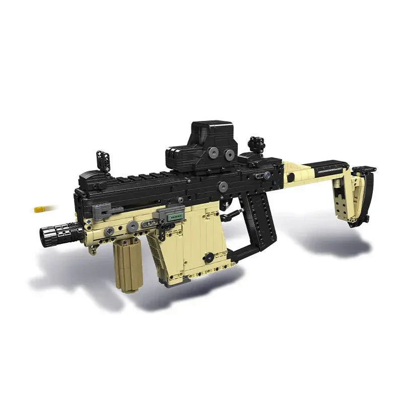 Brick MOC Motorized KRISS Vector SMG - Brick Car Merchant