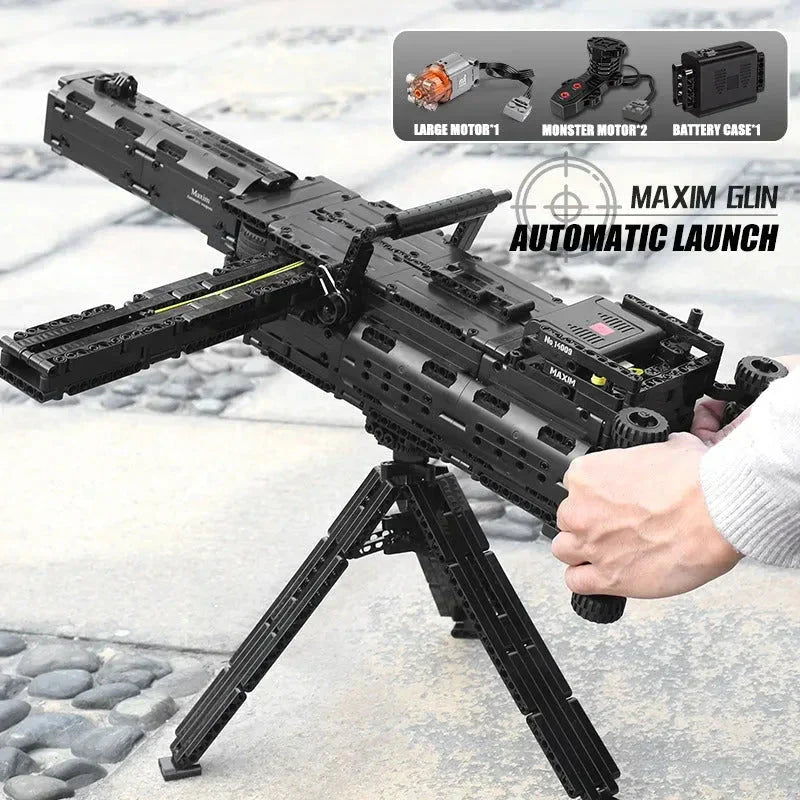 Brick MOC Motorized Maxim Burst | 1399pcs - Brick Car Merchant