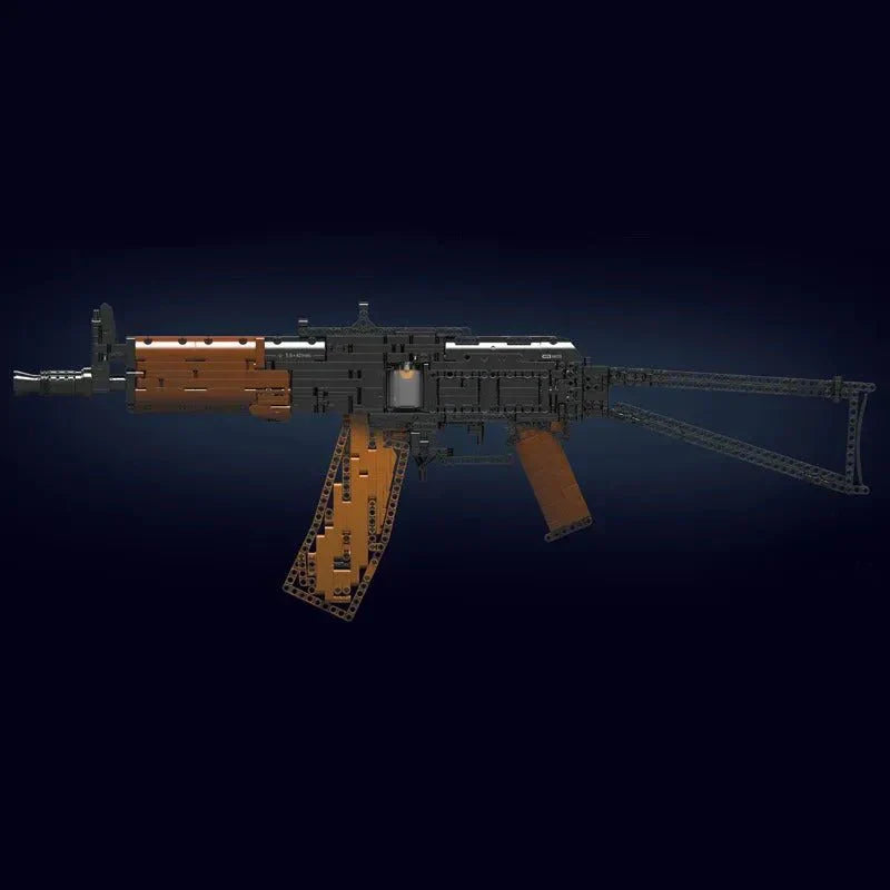 Brick MOC Motorized AK47 | 1418pcs - Brick Car Merchant