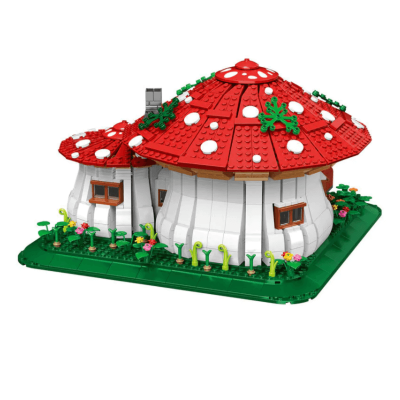Brick MOC Mushroom House | 2232pcs - Brick Car Merchant