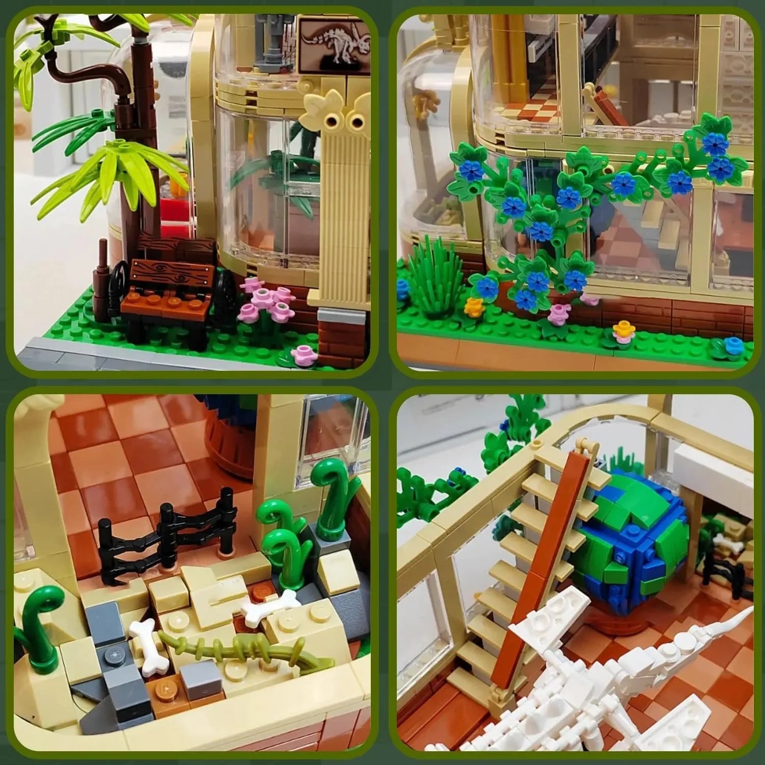 Brick MOC Natural History Dino Museum | 2788pcs - Brick Car Merchant