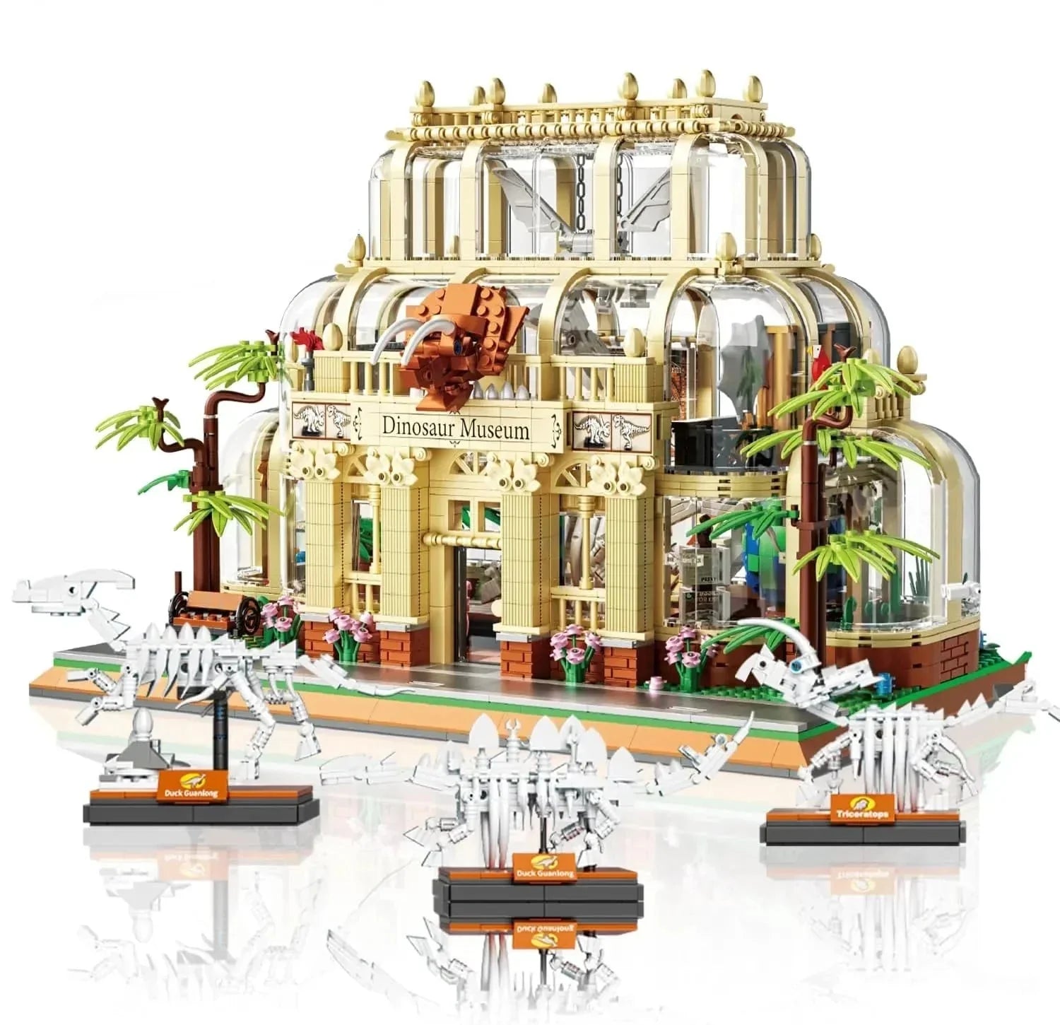 Brick MOC Natural History Dino Museum | 2788pcs - Brick Car Merchant