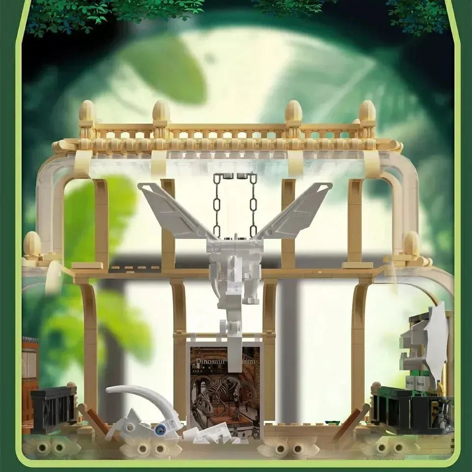 Brick MOC Natural History Dino Museum | 2788pcs - Brick Car Merchant