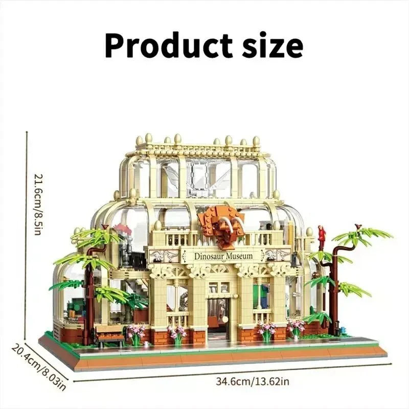 Brick MOC Natural History Dino Museum | 2788pcs - Brick Car Merchant