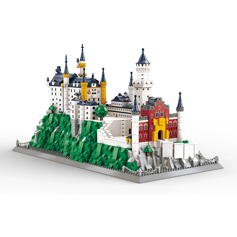 Brick MOC Neuschwanstein Castle | 1969pcs - Brick Car Merchant