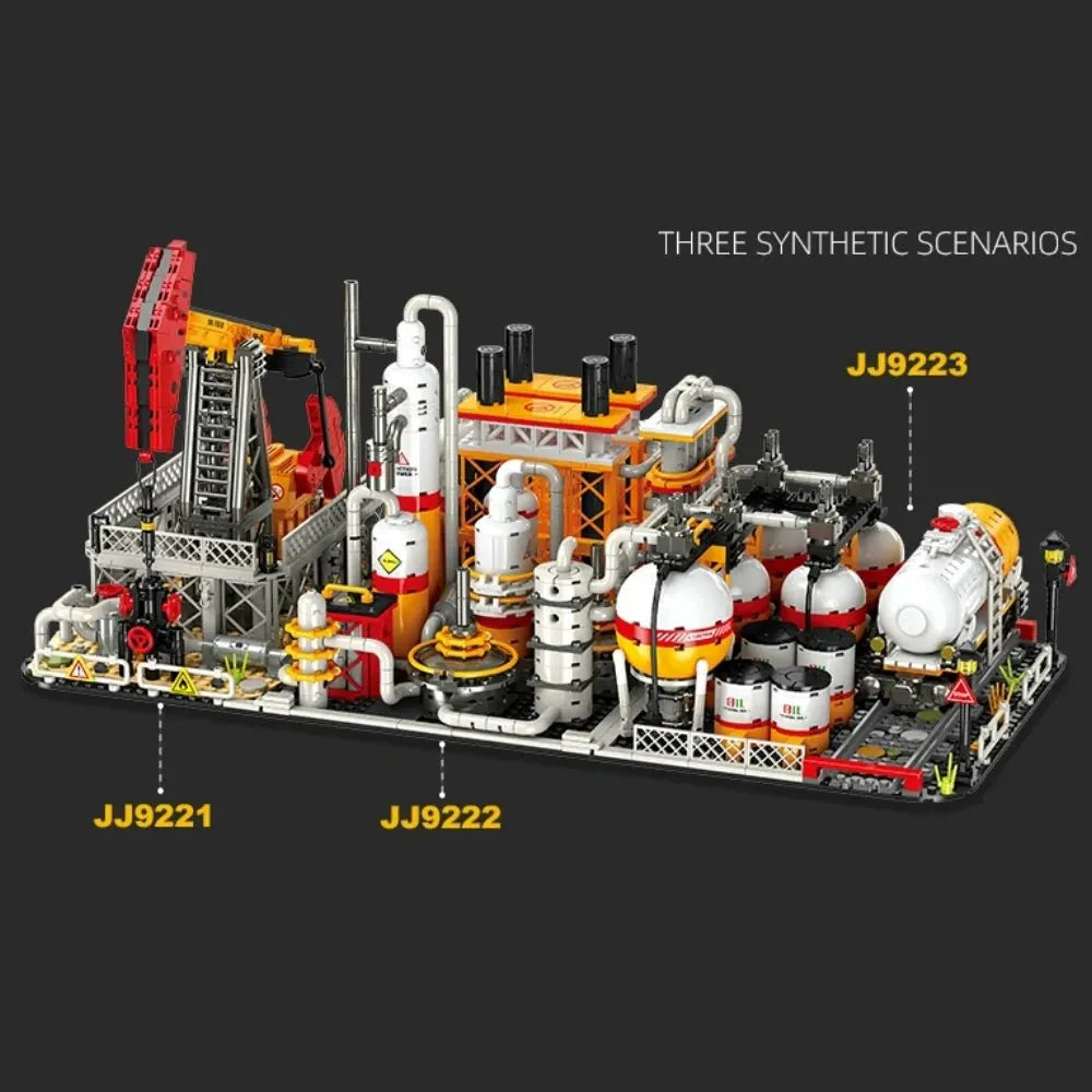 Brick MOC Offshore Oil Platform | 666pcs - Brick Car Merchant
