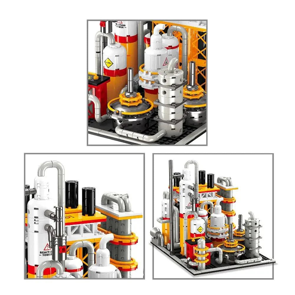 Brick MOC Offshore Oil Platform | 666pcs - Brick Car Merchant