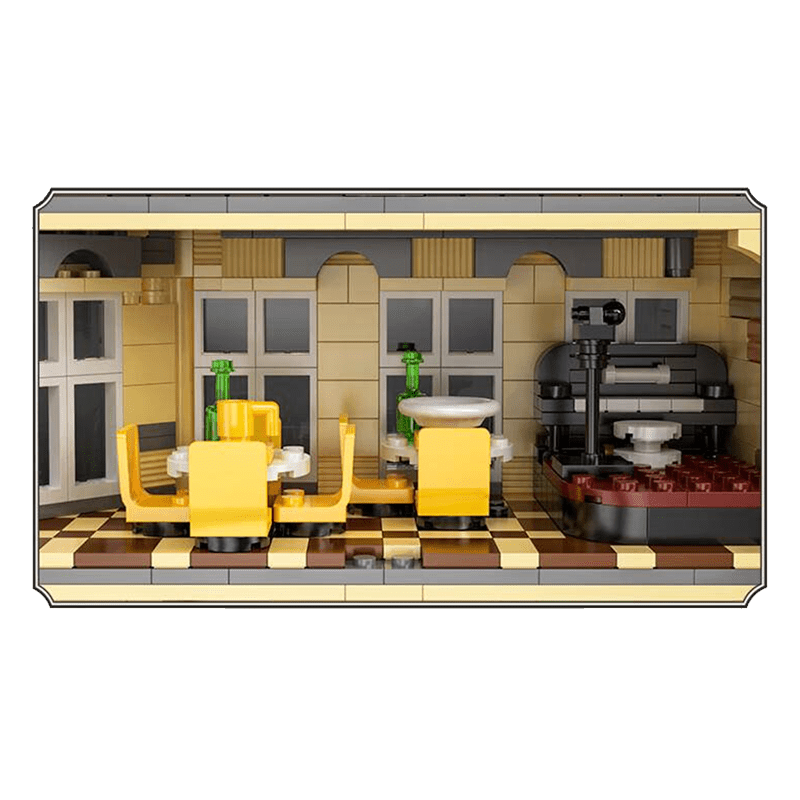 Brick MOC Parisian Street Architecture | 3229pcs - Brick Car Merchant