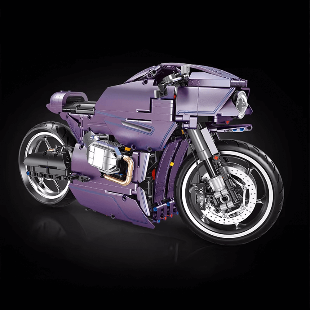 LEGO MOC Futuristic Hyperbike | 1445pcs - Brick Car Merchant