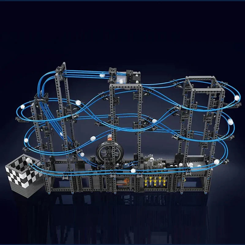 LEGO MOC Motorised GBC Marble Run | 2438pcs - Brick Car Merchant