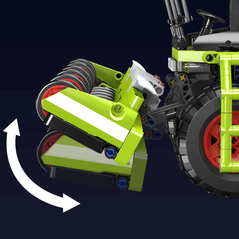 LEGO MOC RC Combine Harvester | 1264pcs - Brick Car Merchant