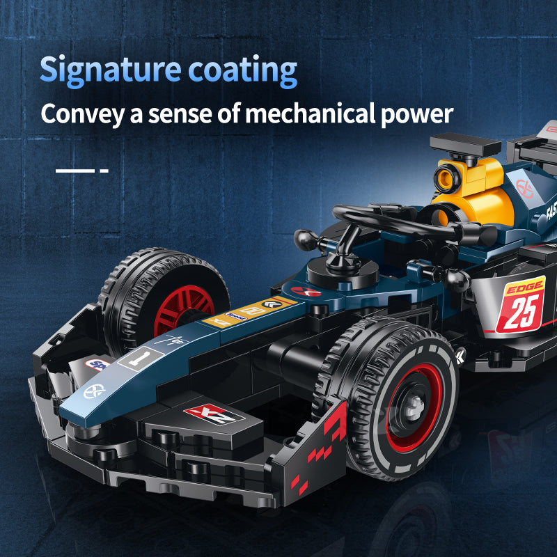 Brick MOC Red Bull F1 Pole 1 Edition | 391 pieces - Brick Car Merchant