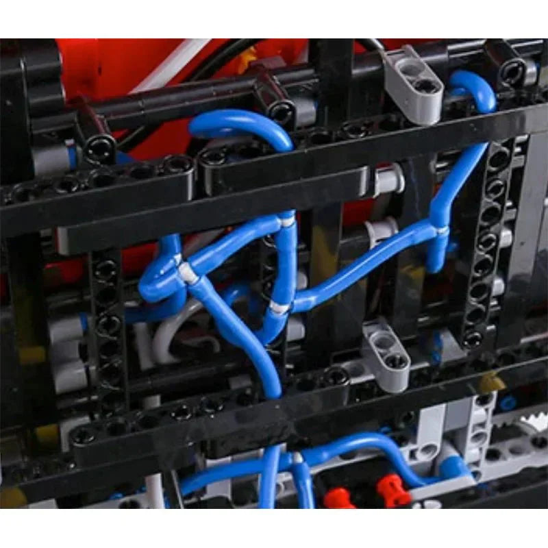 LEGO MOC RC Heavy-Duty Crane Truck | 8238pcs - Brick Car Merchant