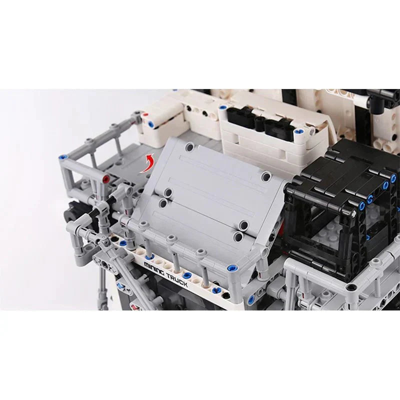 LEGO MOC RC Mining Dump Truck | 2010pcs - Brick Car Merchant