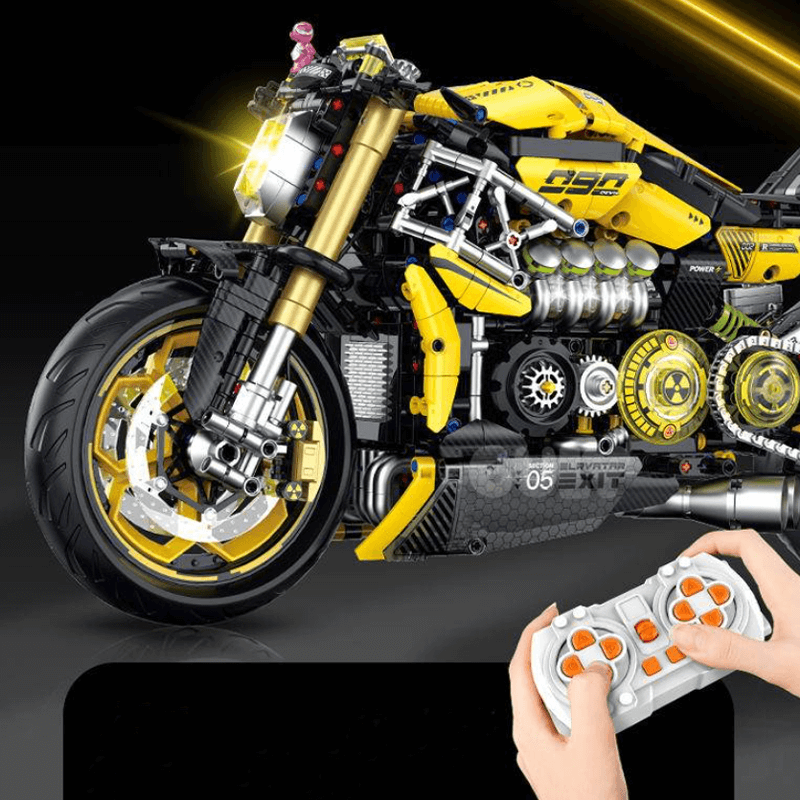 LEGO MOC Cyberpunk Devil Roadster | 2751pcs - Brick Car Merchant