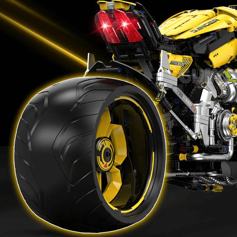 LEGO MOC Cyberpunk Devil Roadster | 2751pcs - Brick Car Merchant