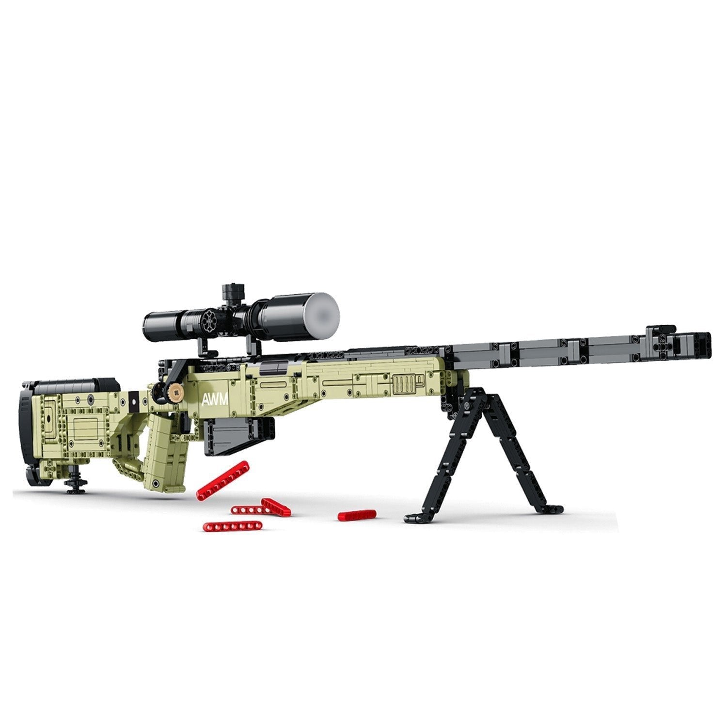 Brick MOC Super Magnum AWM - Brick Car Merchant