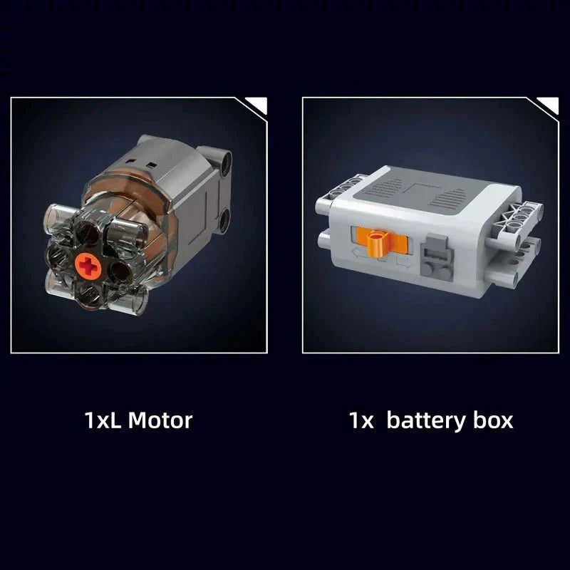 LEGO MOC Supercar V12 Engine & Transmission | 1260pcs - Brick Car Merchant