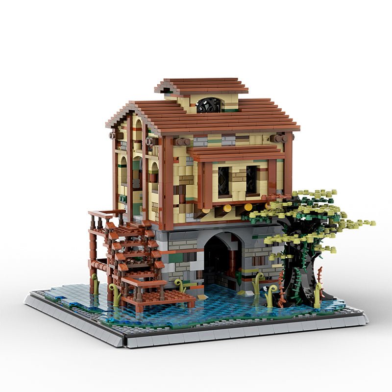Brick MOC Swamp Hideout | 2582pcs - Brick Car Merchant