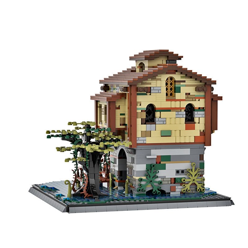 Brick MOC Swamp Hideout | 2582pcs - Brick Car Merchant