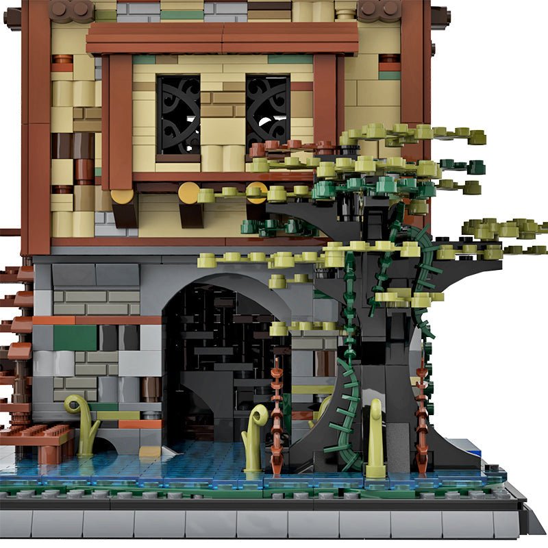 Brick MOC Swamp Hideout | 2582pcs - Brick Car Merchant