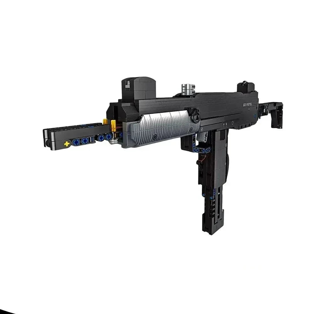 Brick MOC Tech UZI Sub Machine | 972pcs - Brick Car Merchant